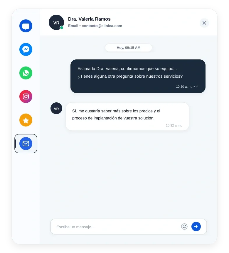 Bandeja compartida y correo